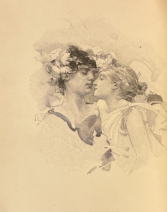 LA FONTAINE (Jean de) L'Amour et Psyché. Paris, E. Dentu (Petite Collection Guillaume), 1892. – Image 5
