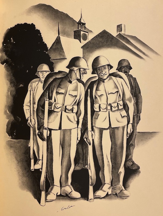 COULON (Eric de) Nous. Extraits du règlement de service pour les troupes suisses. Edition de 1908. Neuchâtel, A la Baconnière, 1933. – Image 6
