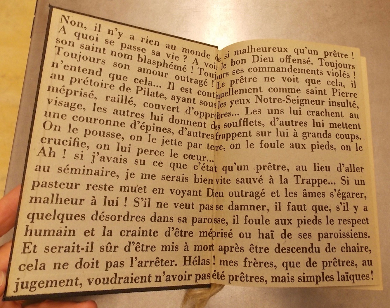 VIANNEY (Jean-Baptiste-Marie, dit le curé d'Ars) Sermons. Paris, Club du Livre Chrétien, 1958. – Image 2