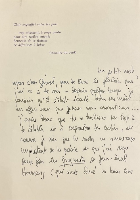 CHAPPUIS (Pierre) Ma femme ô mon tombeau. Moutier, Edition Robert, 1969. – Image 3