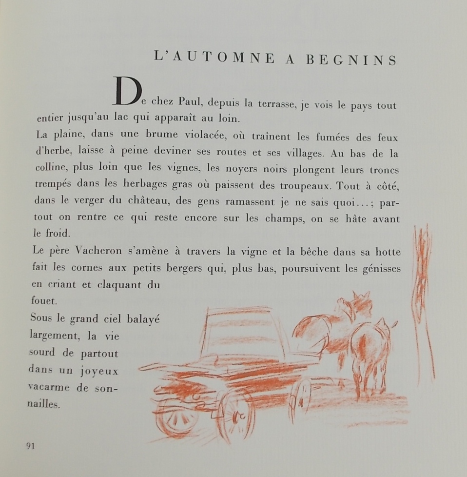CLEMENT (Charles) Souvenirs d'un peintre. Lausanne, Au Verseau, 1963. – Image 2
