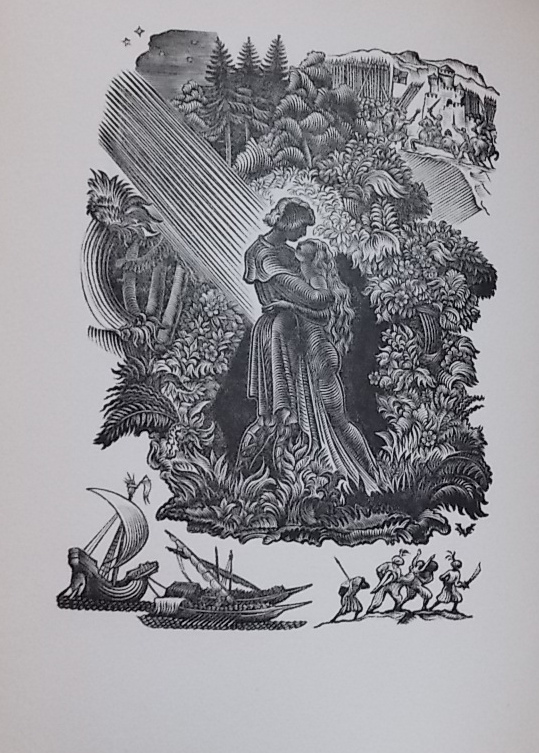 ANONYME Aucassin et Nicolette. Uzès, Editions de la Cigale, 1936. – Image 2