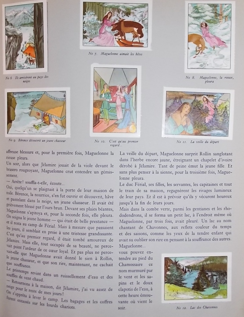 COLLECTIF Belles légendes suisses - Volume 2. Vevey, Chocolats Nestlé, Peter, Cailler, Kohler, 1955. – Image 3