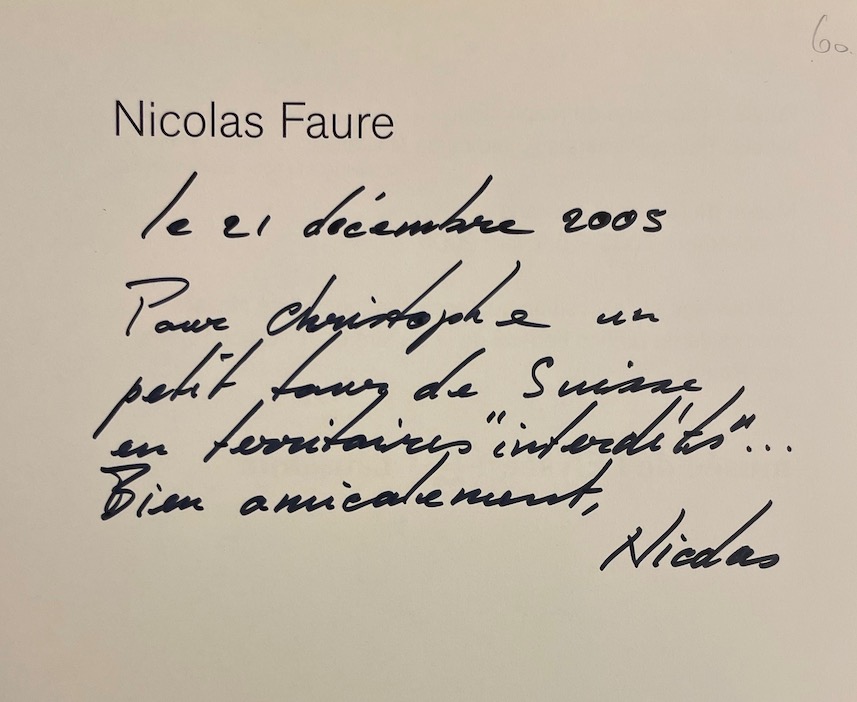 FAURE (Nicolas) Paysage A. Göttingen, Steidl et Lausanne, Musée de L'Elysée, 2005. – Image 2