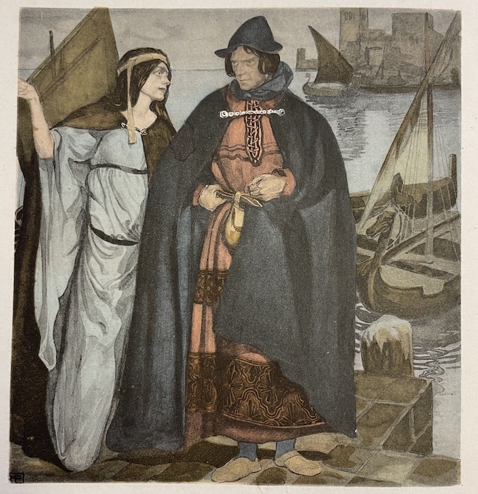 BEDIER (Joseph) Le roman de Tristan et Iseut. Paris, Piazza, 1922. – Image 3