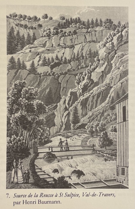 OSTERVALD (Frédéric-Samuel) Description des montagnes et des vallées qui font partie de la Principauté de Neuchâtel et Valangin. Neuchâtel, Nouvelle Revue Neuchâteloise, 1986. – Image 4