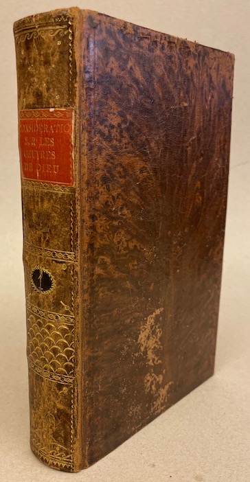 STURM (Christophe-Chrétien) Considérations sur les oeuvres de Dieu, dans les règnes de la Nature et de la Providence, pour tous les jours de l'année. Lausanne, Hignou et Comp., 1799. – Image 4