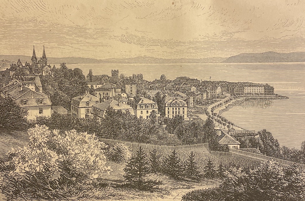 BACHELIN (Auguste) Neuchâtel et ses environs. Zurich, Orell Füssli & Cie et Paris, A. Ghio (coll. "L'Europe illustrée"), s.d. (1882). – Image 3
