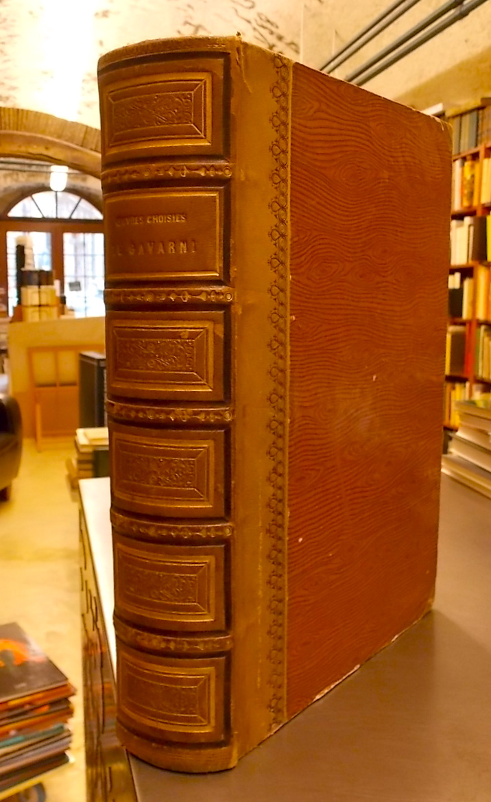 GAVARNI (Sulpice-Guillaume Chevalier, dit) Oeuvres Choisies. Revues, corrigées et nouvellement classées par l'Auteur. - Études de moeurs contemporaines. Paris, Hetzel, 1846-1847.