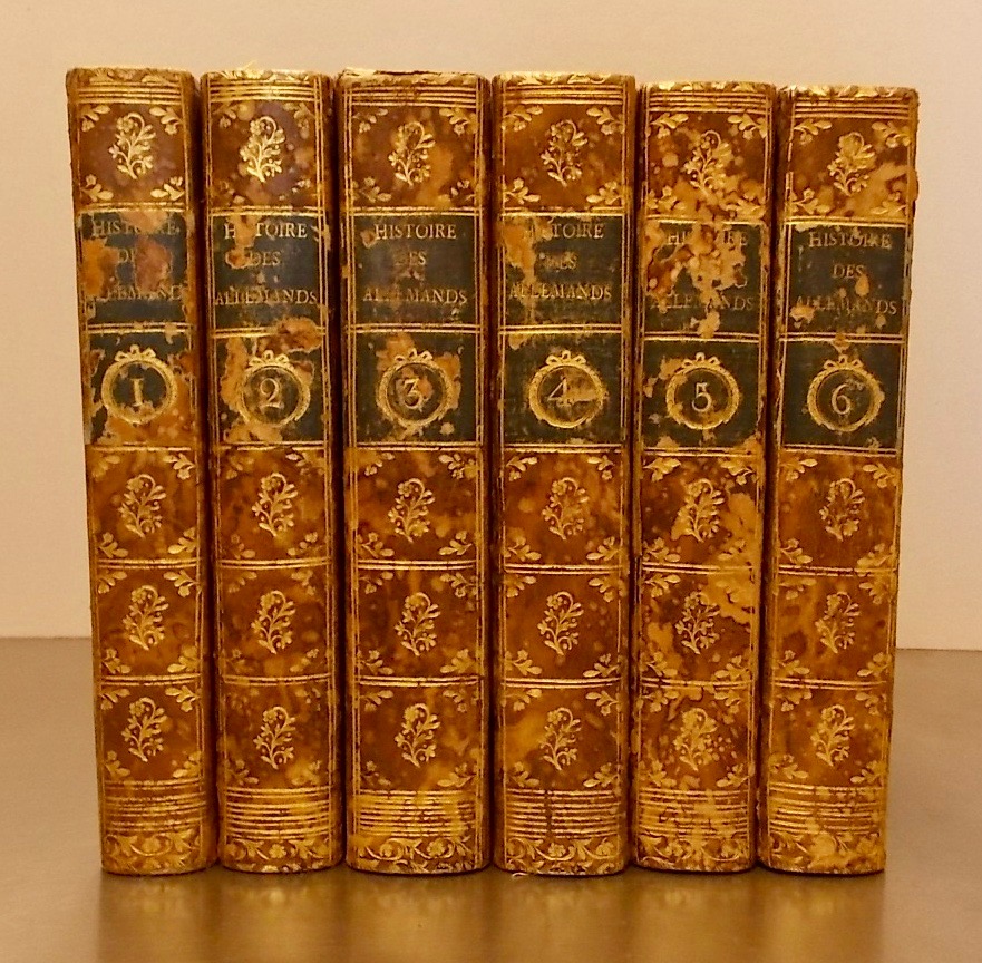 SCHMIDT (Michael Ignaz) Histoire des allemands. Liège, Plomteux, puis Reims, Cazin, 1784-1787.
