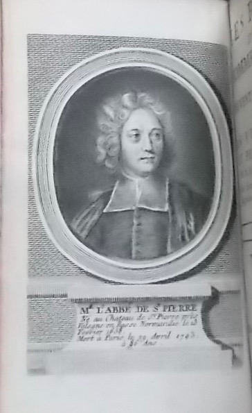 SAINT-PIERRE (Charles Irénée Castel, abbé de) Les rêves d'un homme de bien qui peuvent être réalisés; ou les vues utiles et pratiquables de M. l'abbé de Saint-Pierre, choisies dans ce grand nombre de projets singuliers, dont le bien public était le principe. Paris, Chez la Veuve Duchesne, 1775. – Image 3