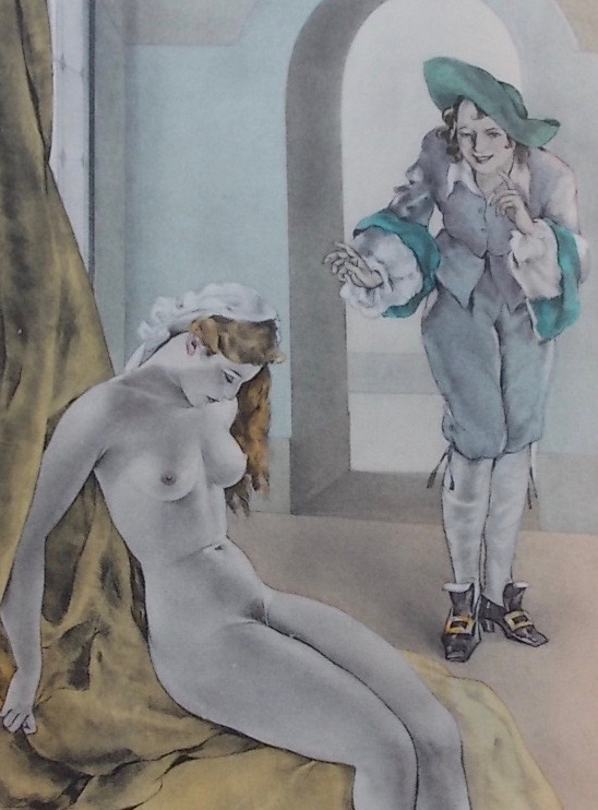 LA FONTAINE (Jean de) Contes et nouvelles. Paris, Gibert Jeune - Librairie d'Amateurs, 1937-1938. – Image 5