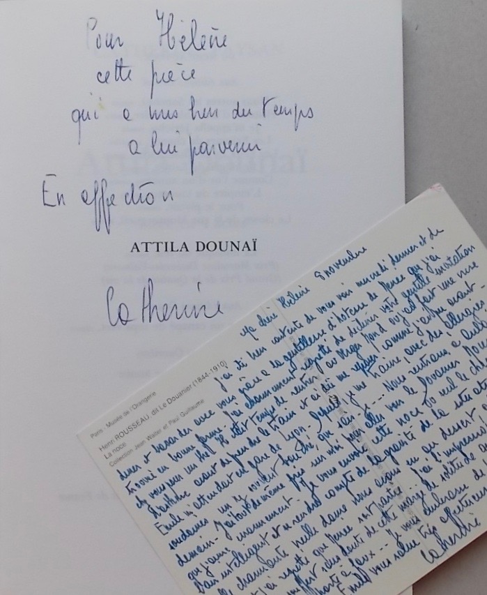 PAYSAN (Catherine) Attila Dounaï. Pièce en 4 actes. Paris, Denoël, 1983. – Image 2