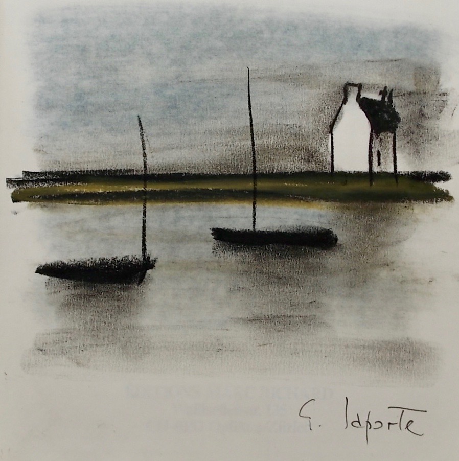 [LAPORTE[ - LANOUX (Armand) Georges Laporte. Oeuvre peint 1970-1981. Oeuvre gravé 1960-1981. Opfikon, Editions Marc Richard, 1982. – Image 2