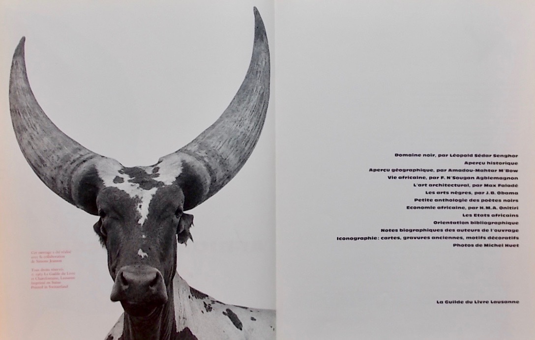 SENGHOR (Léopold Sédar) et al. / HUET (Michel) Afrique africaine. Lausanne, Guilde du Livre, 1963. – Image 2