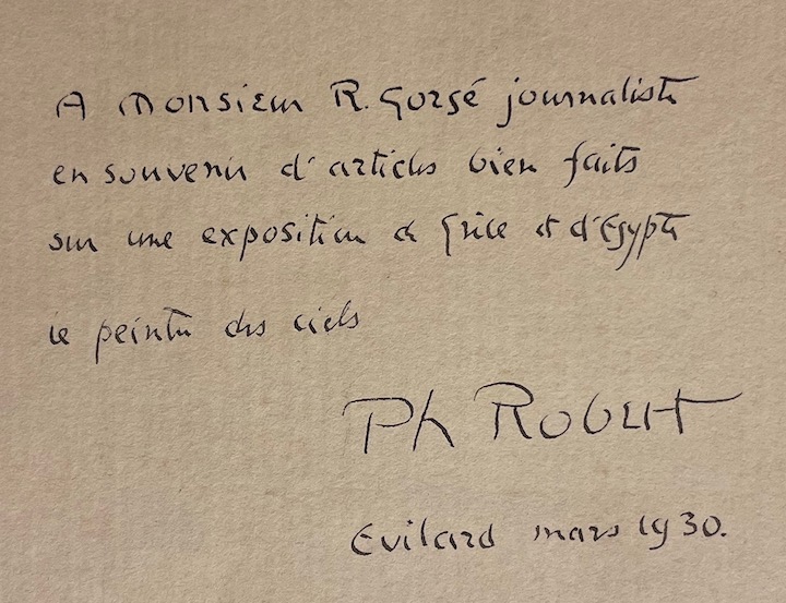 ROBERT (Philippe) Feuilles d'automne. Ried, Ph. Robert, 1909. – Image 3