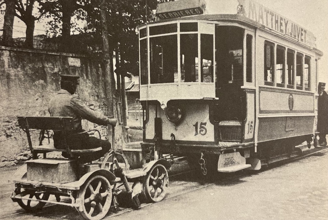JACOBI (Sébastien) Neuchâtel en tram. Neuchâtel, chez l'auteur, 1973. – Image 6