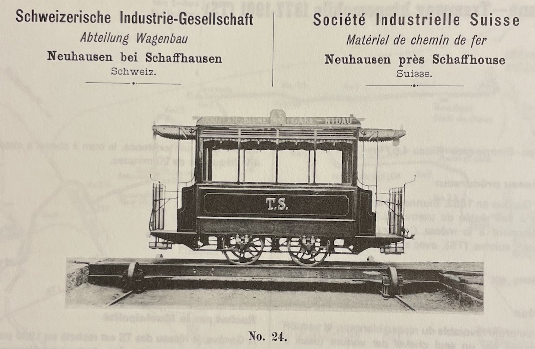 JACOBI (Sébastien) La Chaux-de-Fonds et Bienne en tram. Neuchâtel, chez l'auteur, 1977. – Image 4