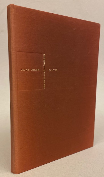 WILDE (Oscar) Salomé. Monte-Carlo, Editions du Cap (coll. "Les Fermiers Généraux"), 1955-1956. – Image 6