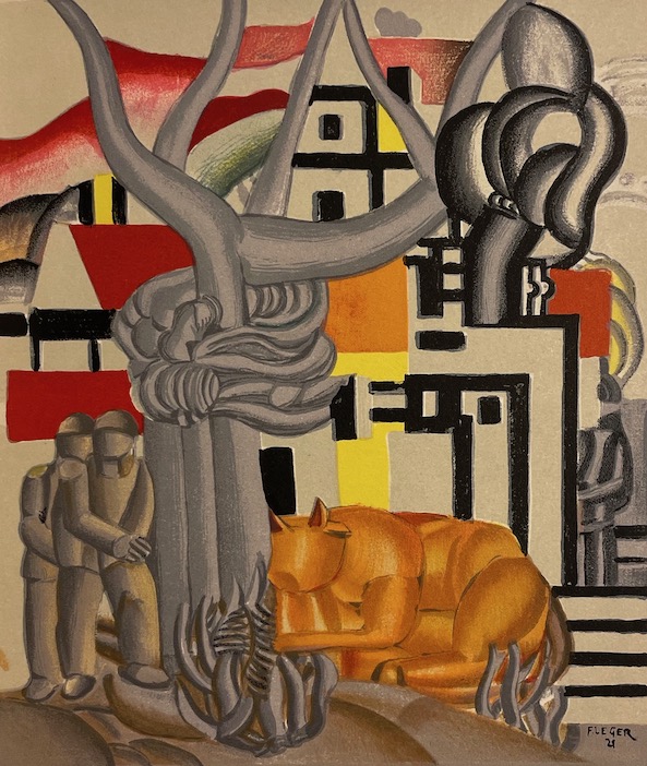 CENDRARS (Blaise) & LEGER (Fernand) Entretien de Fernand Léger avec Blaise Cendrars et Louis Carré sur Le paysage dans l'oeuvre de Léger. Paris, Louis Carré, 1956. – Image 2