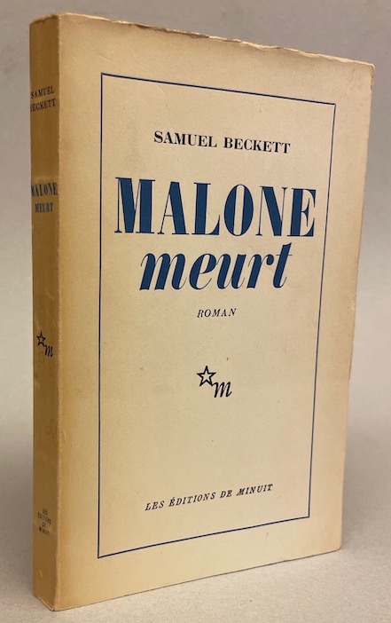 BECKETT (Samuel) Malone meurt. Roman. Paris, Editions de Minuit, 1951. – Image 3