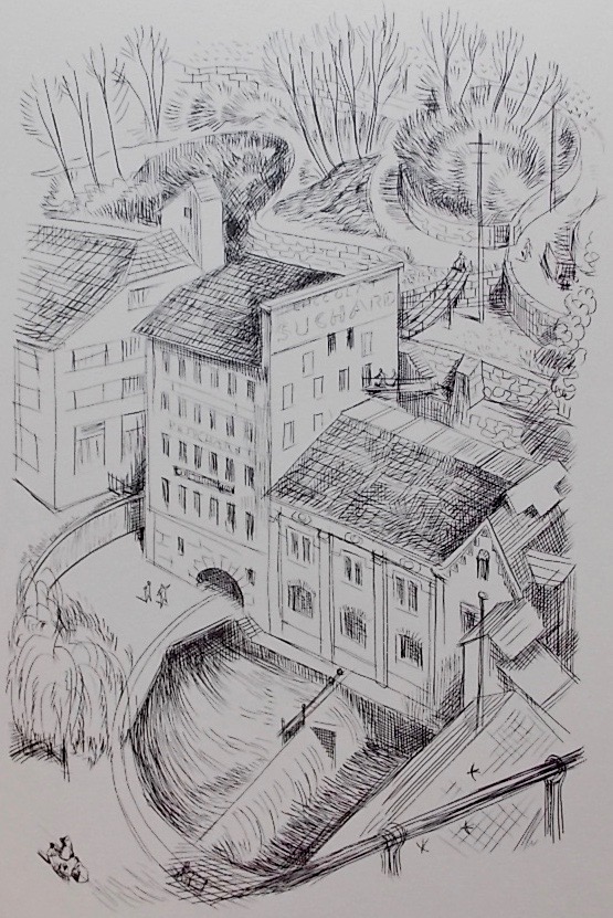 NORTH (Marcel) Serrières. Du fil de l'eau à l'essor industriel. Serrières-Neuchâtel, Chocolat Suchard, 1952. – Image 3
