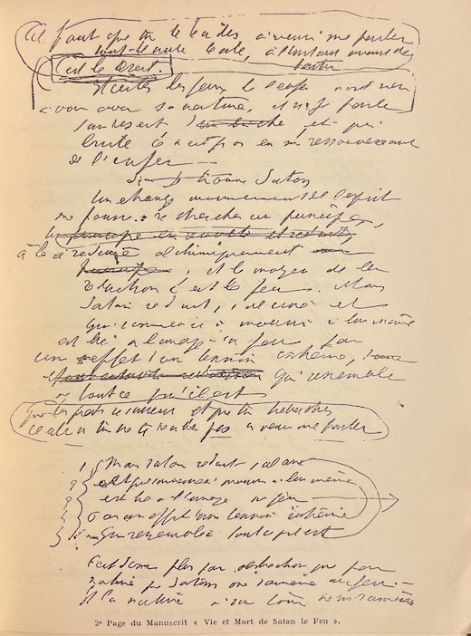 ARTAUD (Antonin) Vie et mort de Satan le Feu. Suivi des textes mexicains pour un Nouveau Mythe. Avant-propos de Serge Berna. Paris, Arcanes (coll."Voyants"), 1953. – Image 3
