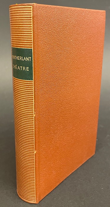 MONTHERLANT (Henry de) Théâtre. Paris, Gallimard (coll. "Bibliothèque de la Pléiade"), 1958. – Image 2