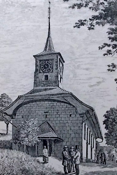 HUGUENIN (Oscar) Les clochers neuchâtelois. Neuchâtel, Delachaux & Niestlé, 1891. – Image 3