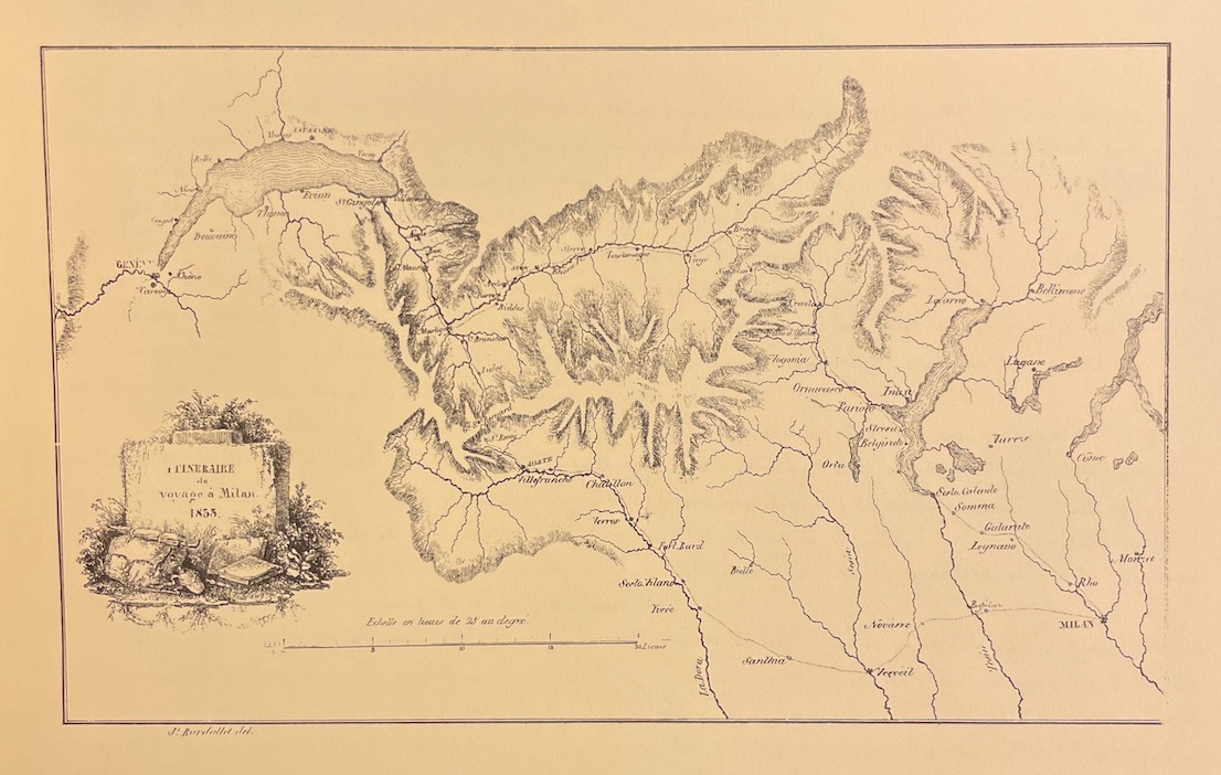 TÖPFFER (Rodolphe) Voyage à Milan (1833). Genève, Slatkine, 1982. – Image 3