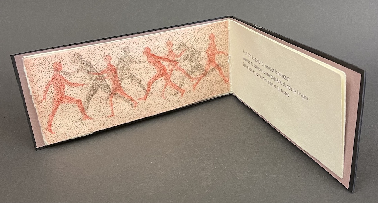 HÖLDERLIN (Friedrich) Trop tard. Toccalmato, Alma Charta (Coll. "Les heures contées"), 2019. – Image 3