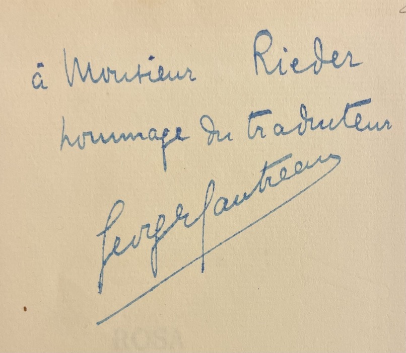HAMSUN (Knut) Rosa. Paris, F. Rieder & Cie (coll "Les prosateurs étrangers modernes"), 1930. – Image 2
