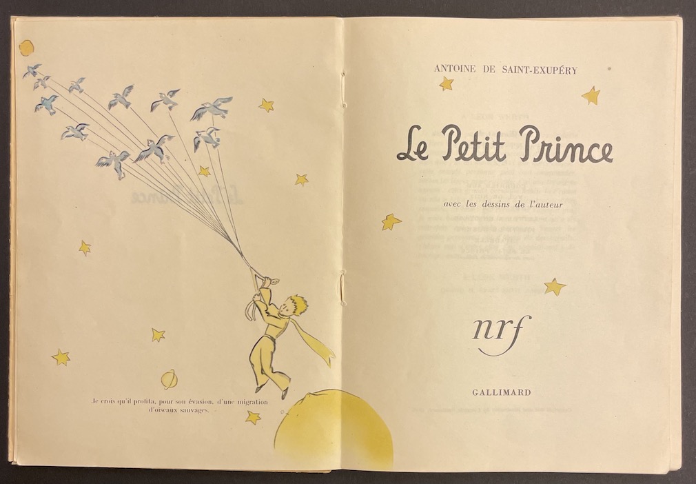SAINT-EXUPERY (Antoine de) Le Petit Prince. Paris, Gallimard, 1948. – Image 2