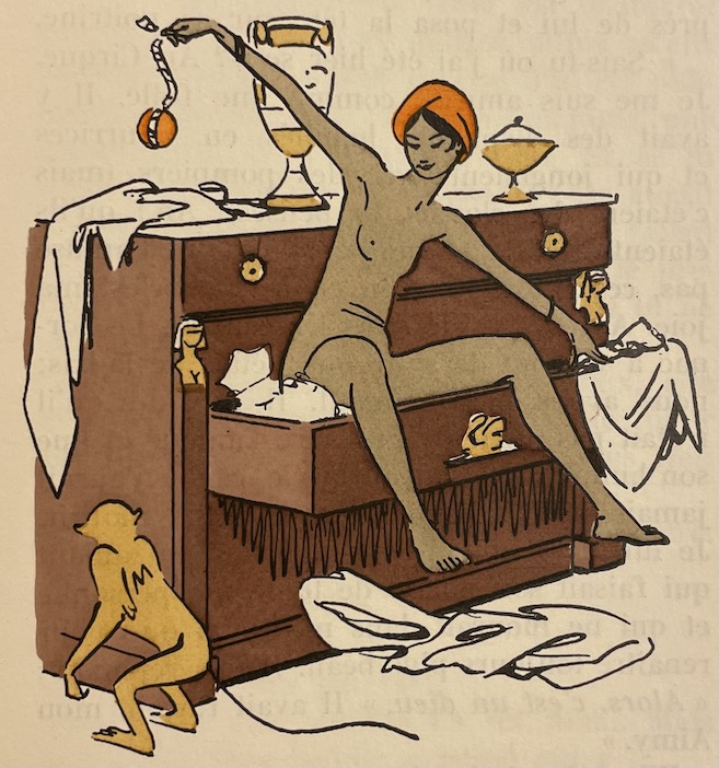 LOUYS (Pierre) Psyché. Suivi de la fin de Psyché par Claude Farrère. Paris, Mornay (coll. "Les beaux livres"), 1935. – Image 4