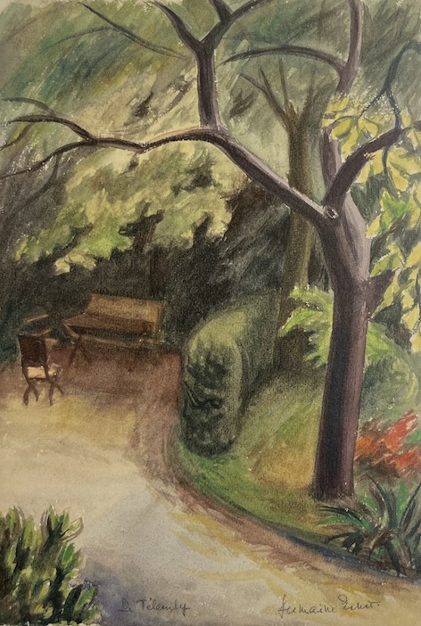JUNET (Magali) Germaine Ernst, peintre et graveur (1905-1996). Gollion, Infolio - Fondation Germaine Ernst, 2009. – Image 3