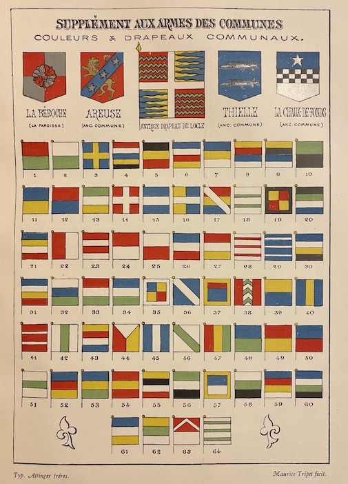 TRIPET (Maurice) Les armoiries et les couleurs de Neuchâtel (1834-1891). Neuchâtel, Imprimerie Attinger, 1892. – Image 6