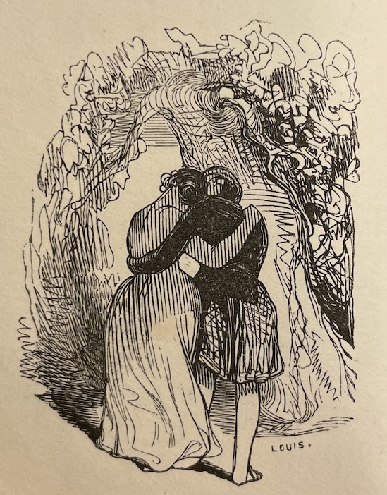 DE NEUFVILLE (Étienne) - GAVARNI Physiologie des amoureux. Paris, J. Laisné, 1841. – Image 3