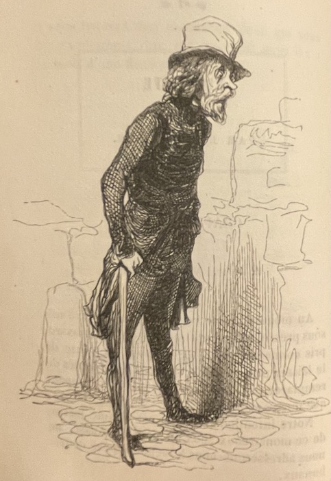 Rousseau (James) - DAUMIER (Honoré) Physiologie du Robert Macaire. Paris, J. Laisné, 1842. – Image 3