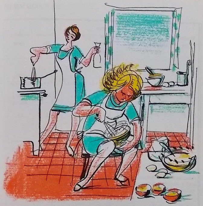 BOURQUIN (M.) - VOUGA (Ch.) Recettes culinaires et hygiène alimentaire. Neuchâtel, Département de l'Instruction Publique, 1974. – Image 2