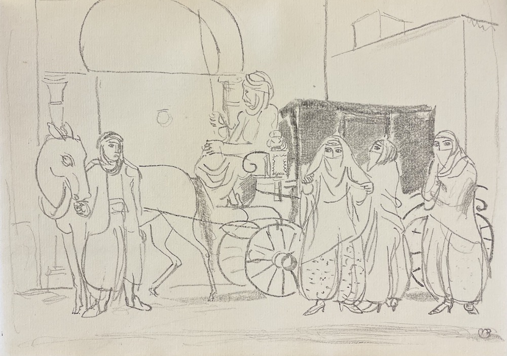BARRAUD (Maurice) Notes et croquis de voyage. Lausanne, Mermod, (1928). – Image 3