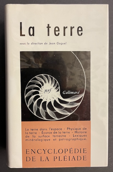 GOGUEL (Jean) La Terre. Paris, Gallimard (coll. "Encyclopédie de la Pléiade"), 1959. – Image 4