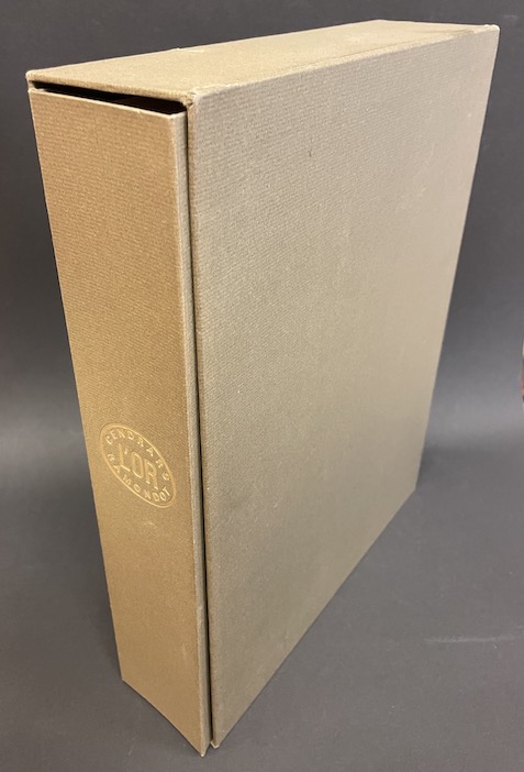 CENDRARS (Blaise) L'or. La merveilleuse histoire du général Johann August Suter. Paris, Les Médecins Bibliophiles, 1969.
