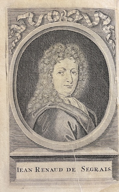 SEGRAIS (Jean Renaud de) Oeuvres diverses. Amsterdam, François Changuion, 1723. – Image 3
