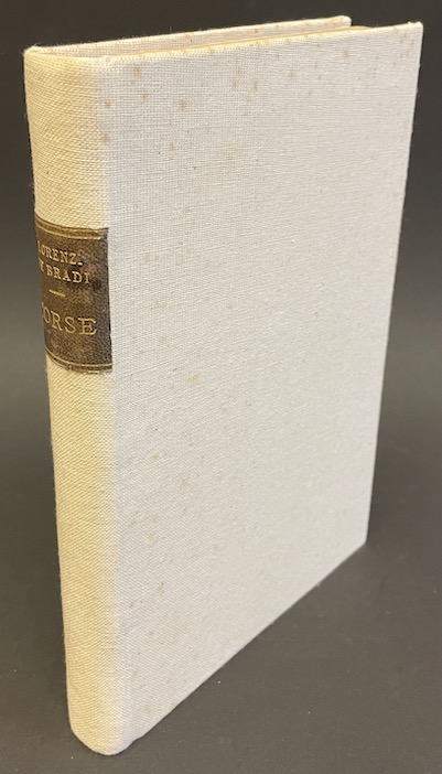 BRADI (Lorenzi de) Corse. Partis, Editions Alpina, 1936.