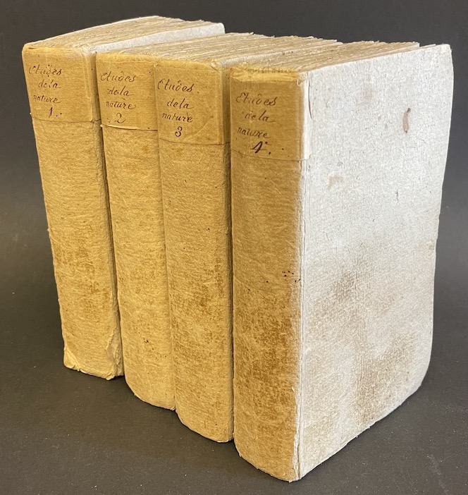 BERNARDIN DE SAINT-PIERRE (Jacques-Henri) Etudes de la Nature (Tomes I-IV). A Paris, de l'Imprimerie de Monsieur - Didot et Mequignon, 1787-1788. – Image 6