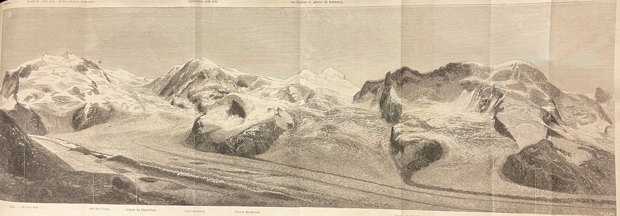 JOANNE (Adolphe) Itinéraire de la Suisse, du Mont-Blanc, de la Vallée de Chamonix et des vallées du Piémont. Paris, L. Hachette & Cie, 1880. – Image 5